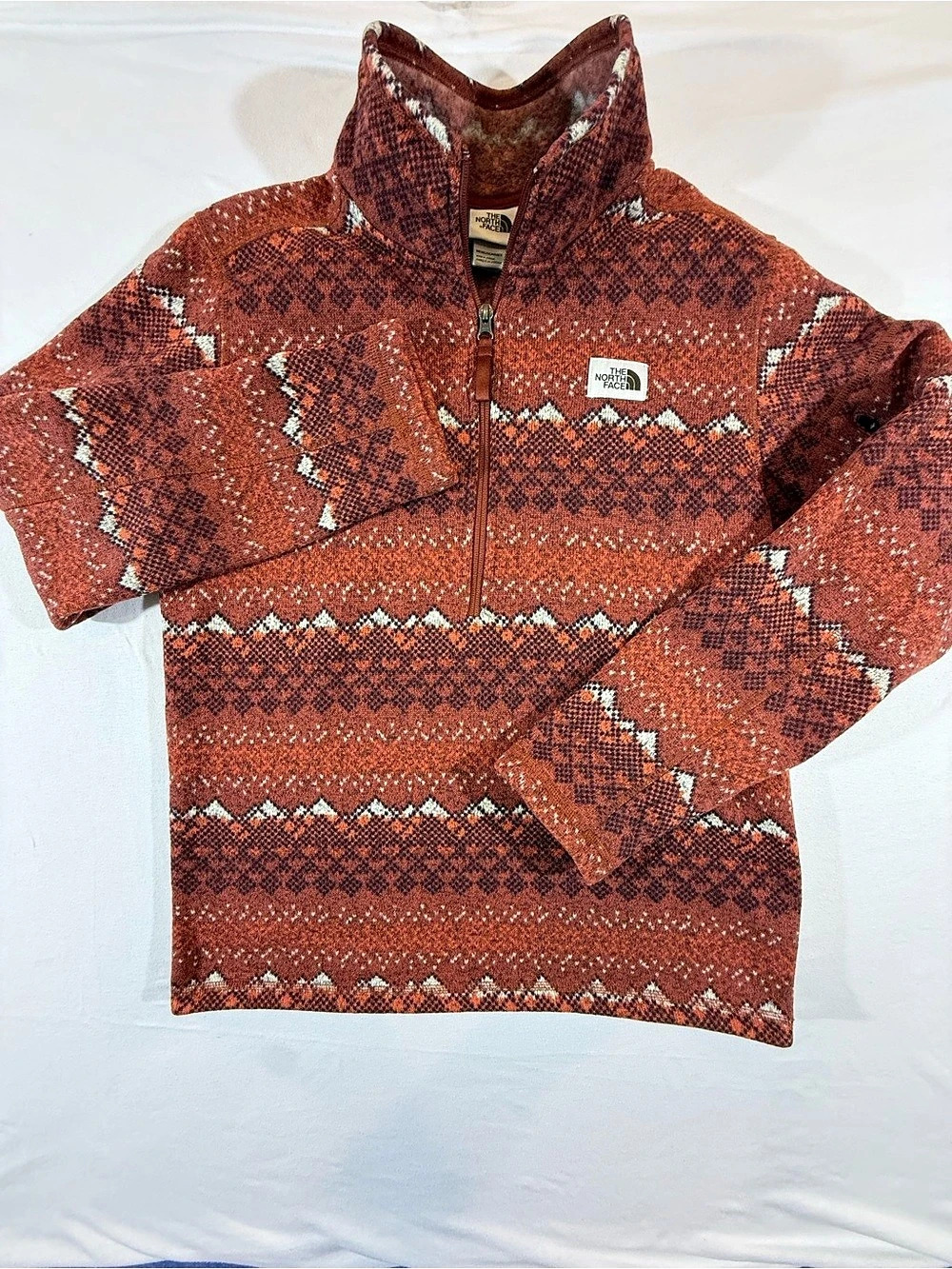 The North Face Men's Gordon Lyons Novelty 1/4 Zip Fleece Printed Quarter-Zip